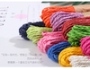 Raffia Paper Craft Rope Packing Rope --Handmade Twisted Paper Craft String/Cord/Rope for DIY Decoration Gift