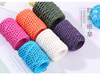Raffia Yarn for Crochet - Natural Ribbon Raffia Paper Yarn for Crafts -Natural Raffia String Raffia Straw Ribbon for Decoration