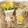 Floral Iron Bind Stem Wire Paper Wrapped Rattan Rope Rustic Paper Twine for Flower Bouquets Wedding Gift Wrap Weaving Basket Vase Christmas Decoration